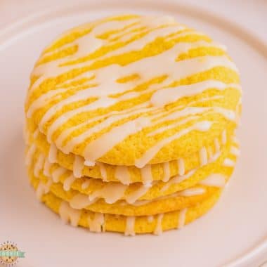 Soft Glazed Lemon Cookies