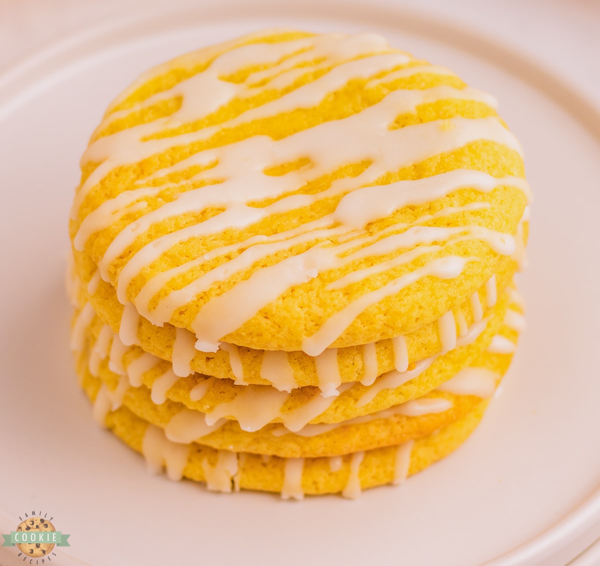 Soft Glazed Lemon Cookies