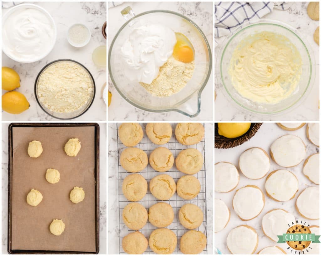 LEMON CAKE MIX COOL WHIP COOKIES Family Cookie Recipes