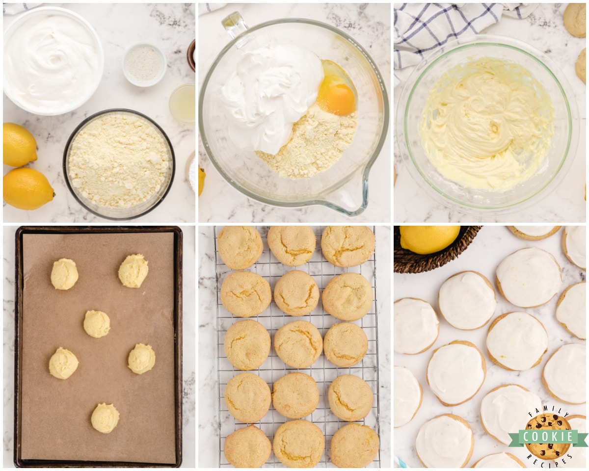 how to make lemon cool whip cookies