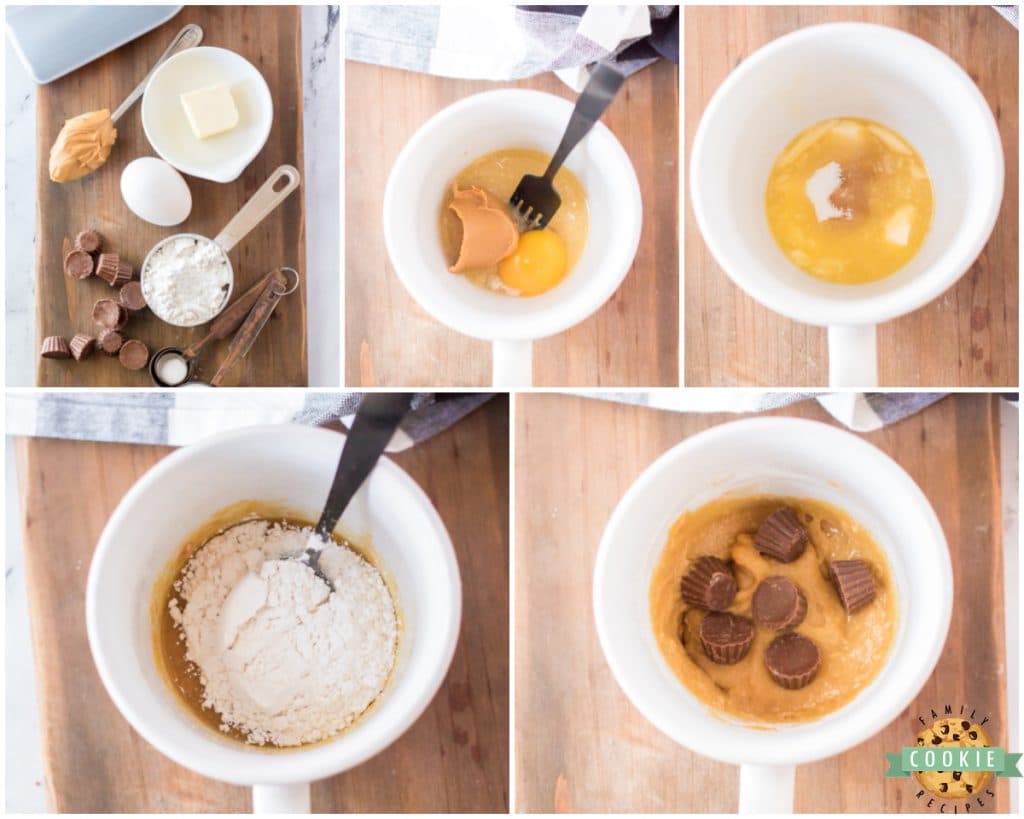 PEANUT BUTTER COOKIE IN A MUG Family Cookie Recipes