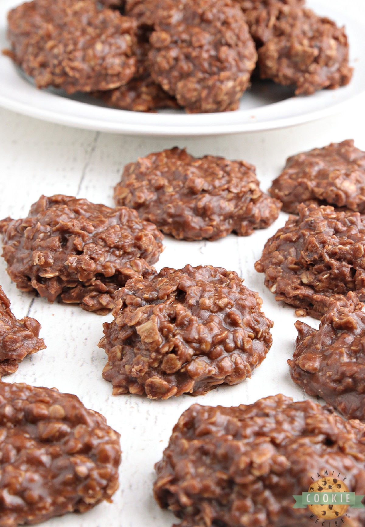 Nutella No Bake Cookies are just like traditional no bake cookies, but with Nutella instead of peanut butter. Made 