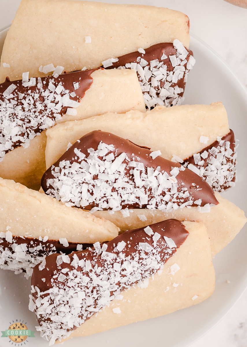 coconut shortbread cookies