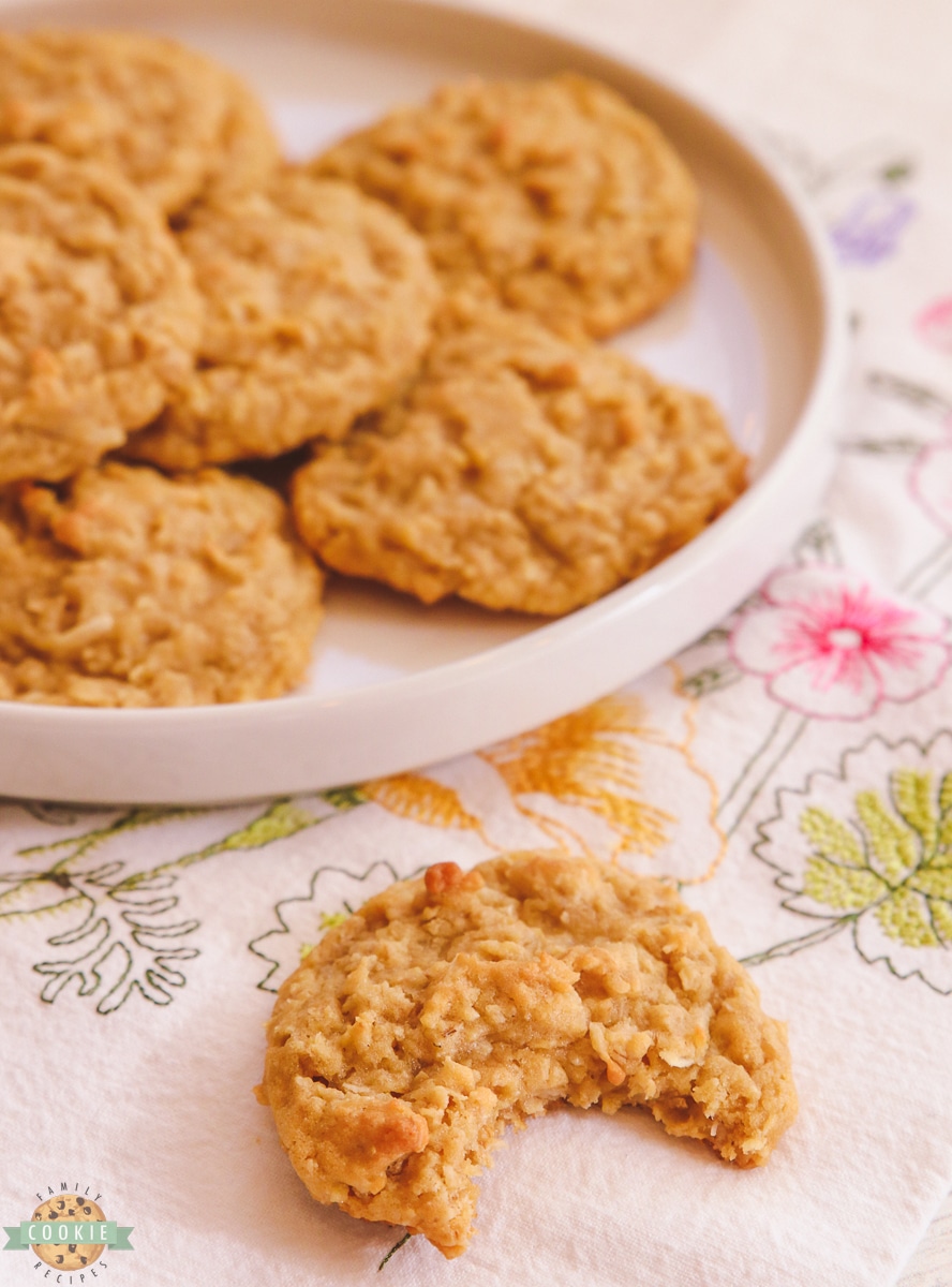 coconut oatmeal cookies