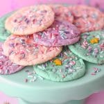 Unicorn Cookies with sprinkles