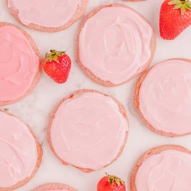 strawberry cool whip cookies