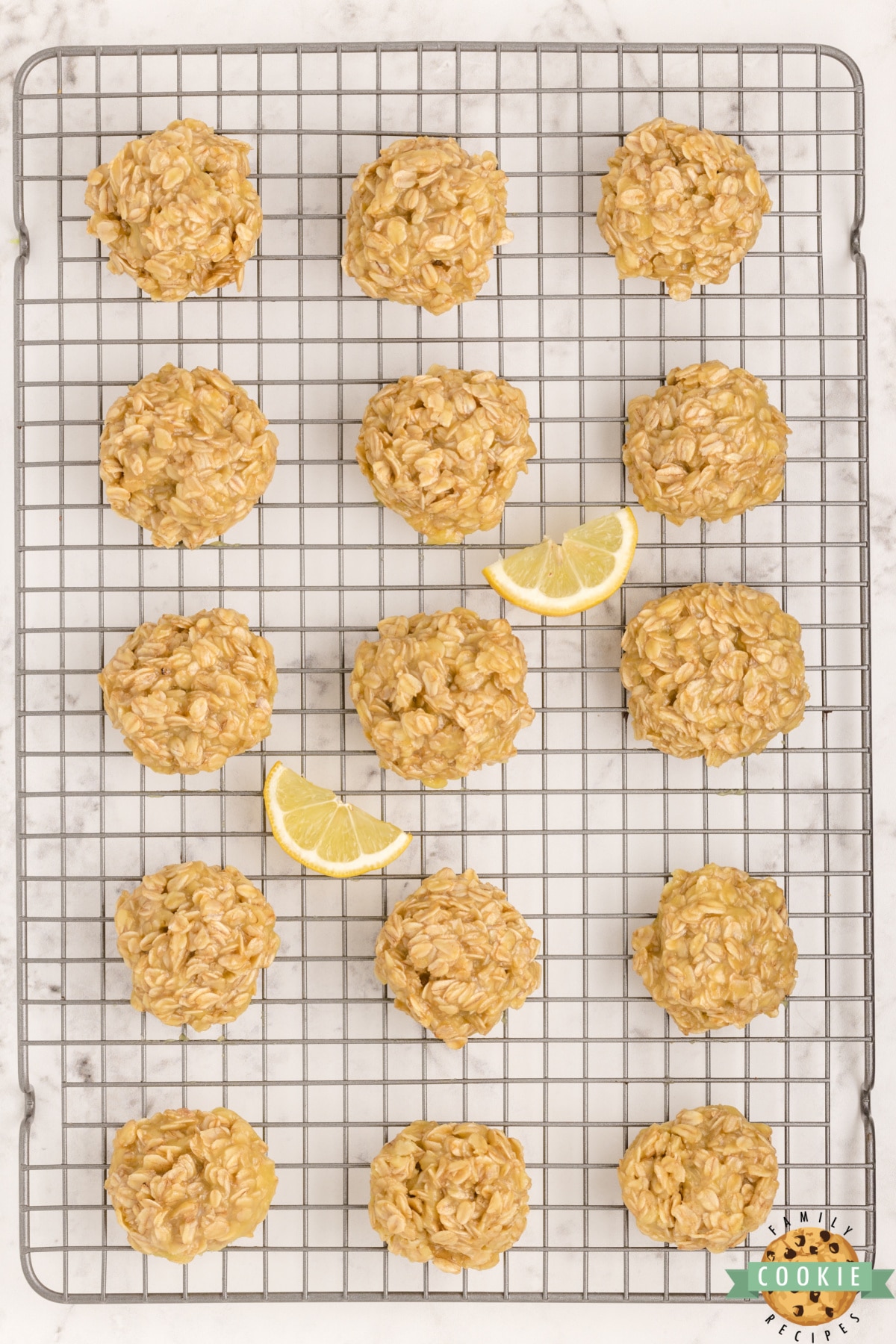 Lemon Oatmeal No Bake Cookies are simple oatmeal cookies made with just a few ingredients. Delicious no bake cookie recipe packed with lemon flavor! 