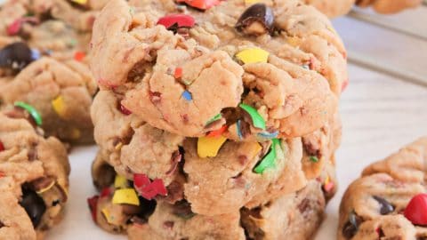 Peanut Butter M&M Cookies – Thedoughlady