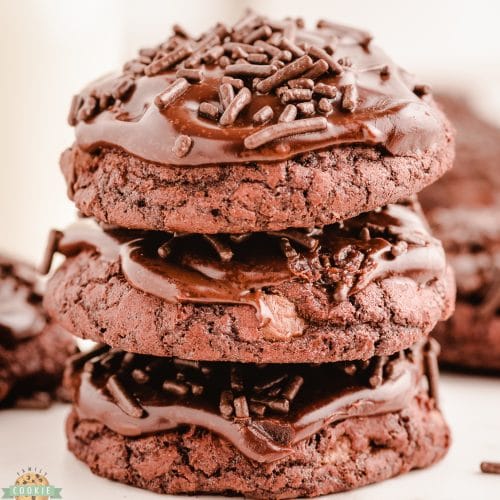 FROSTED BROWNIE COOKIES Family Cookie Recipes
