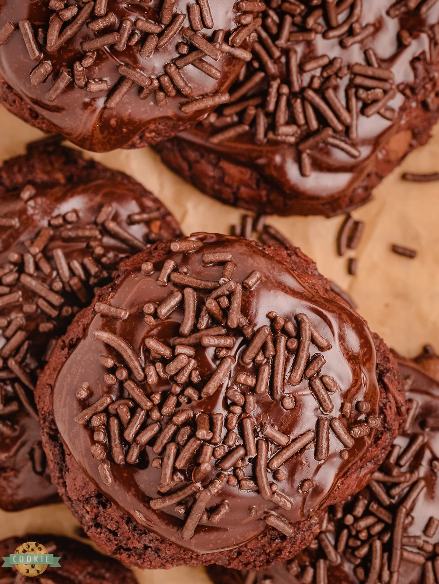 FROSTED BROWNIE COOKIES Family Cookie Recipes
