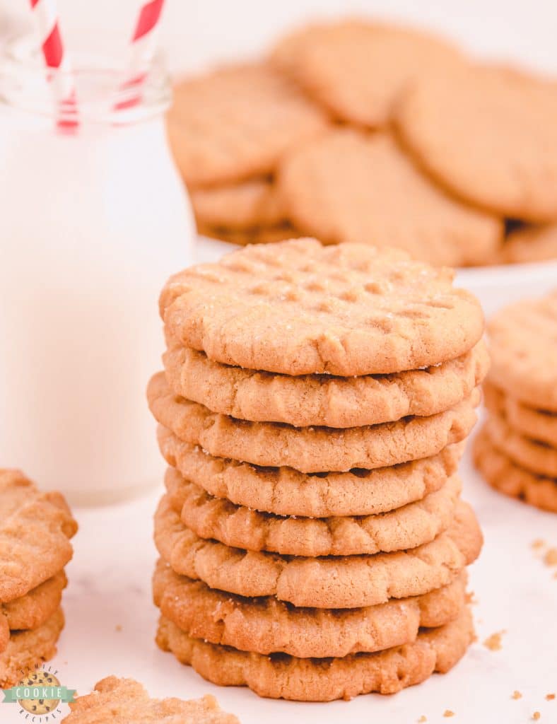 traditional peanut butter cookies