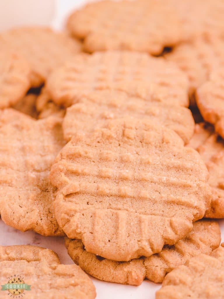 GRANDMA'S PEANUT BUTTER COOKIES Family Cookie Recipes