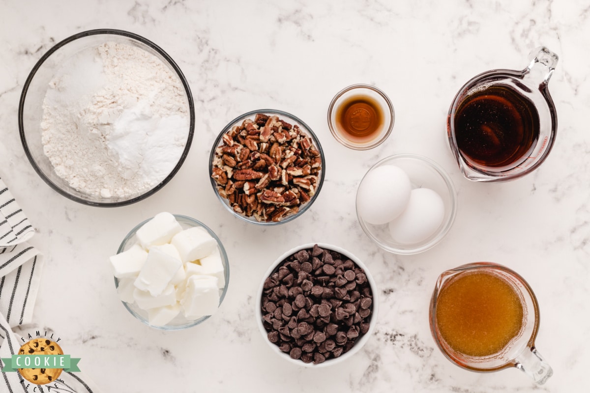 Ingredients in Honey Maple Chocolate Chip cookies