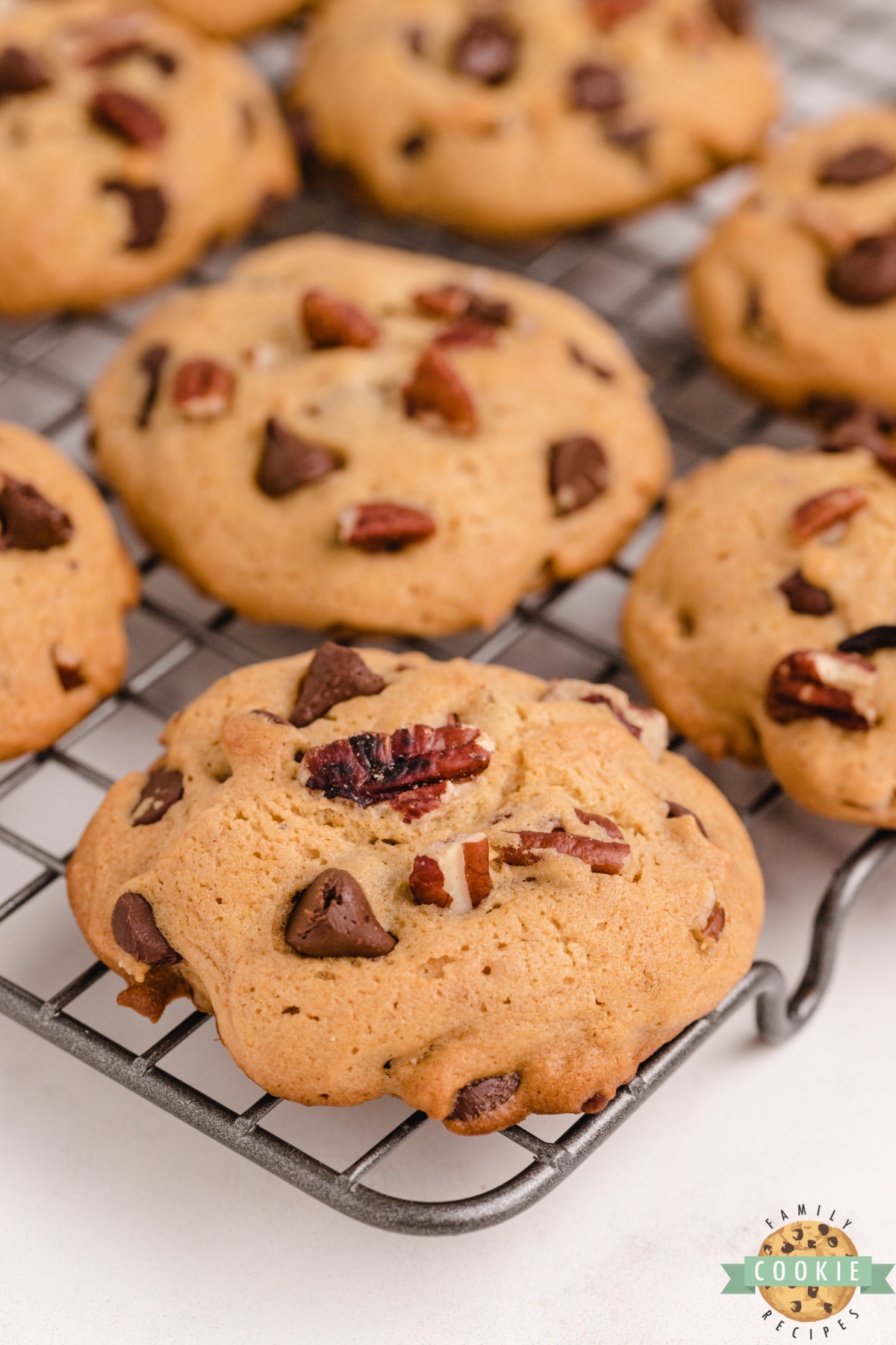 Honey Maple Chocolate Chip Cookies