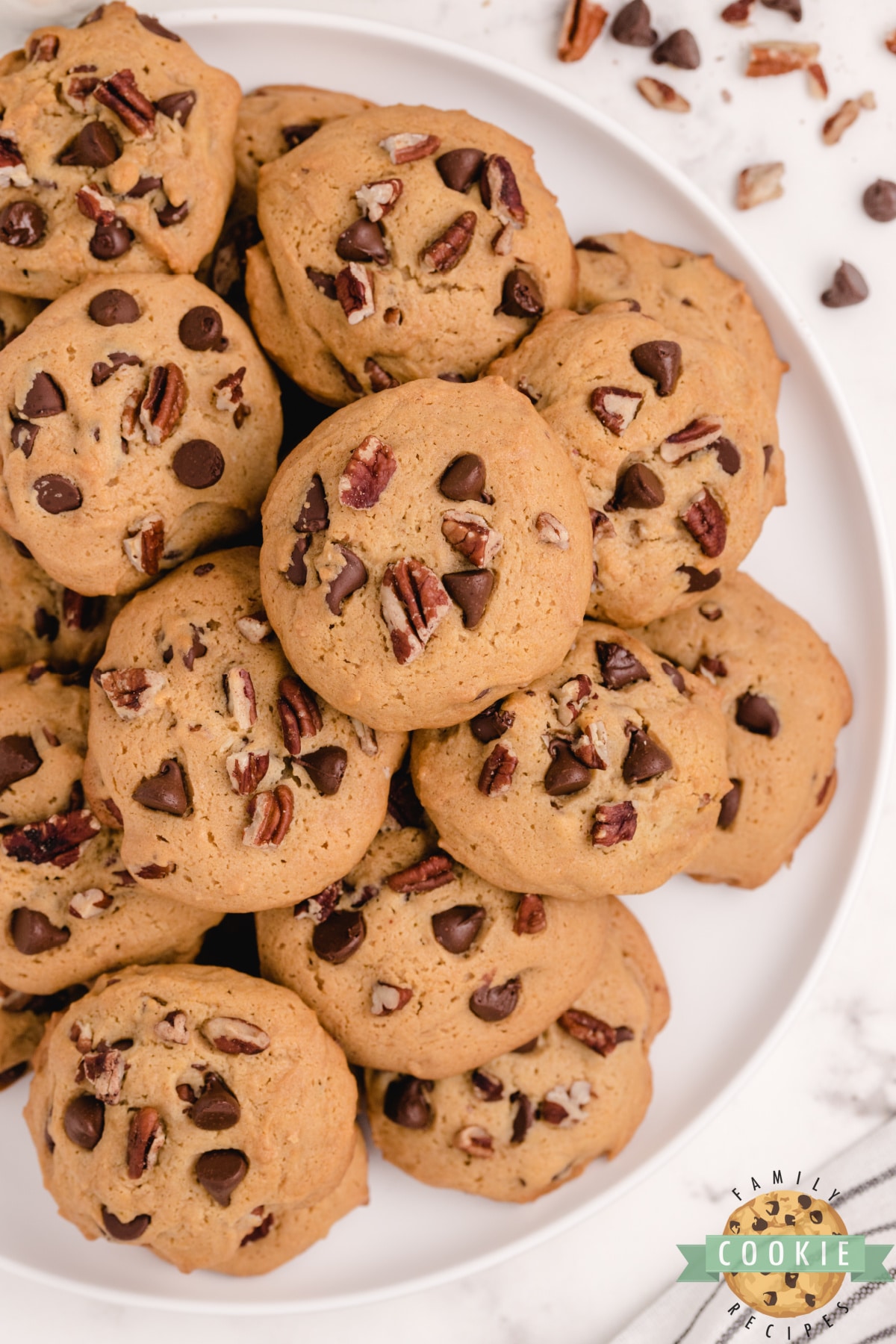 Chocolate chip cookies made with honey and maple syrup