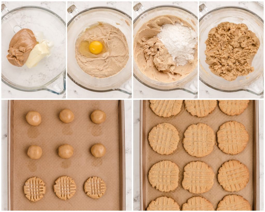 how to make classic peanut butter cookies like Grandma
