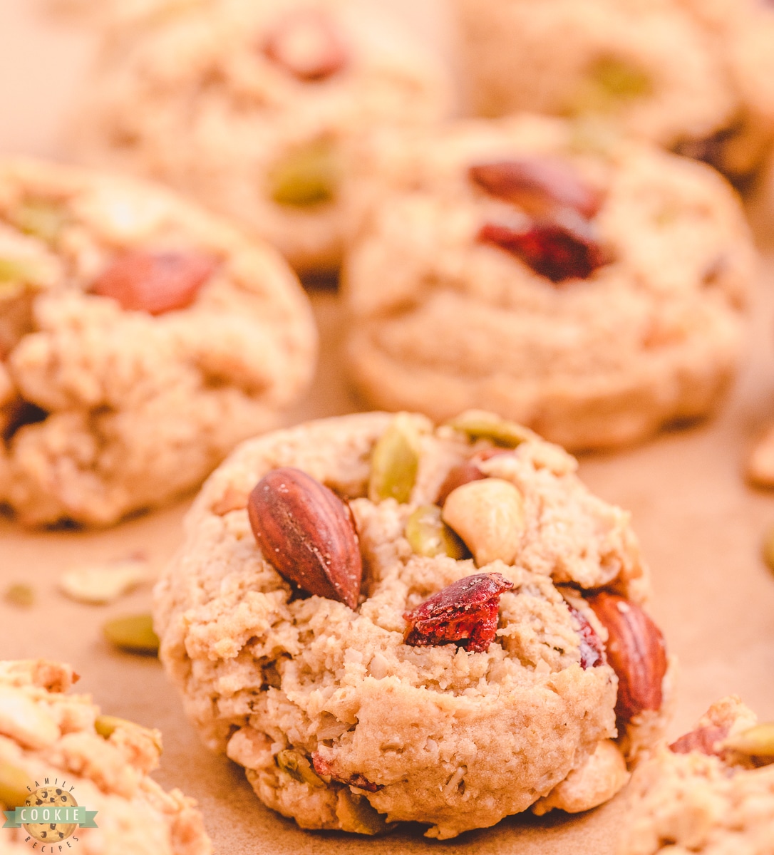 trail mix peanut butter cookie recipe