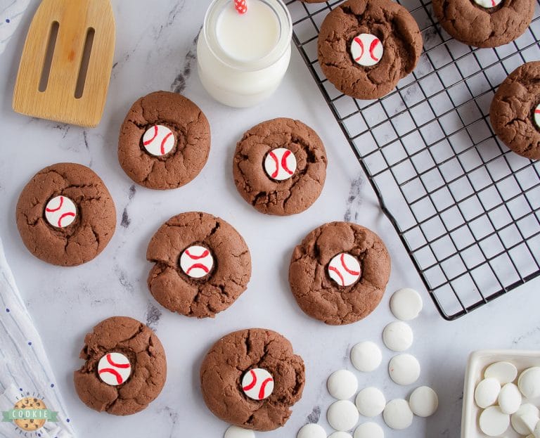 CHOCOLATE BASEBALL COOKIES - Family Cookie Recipes