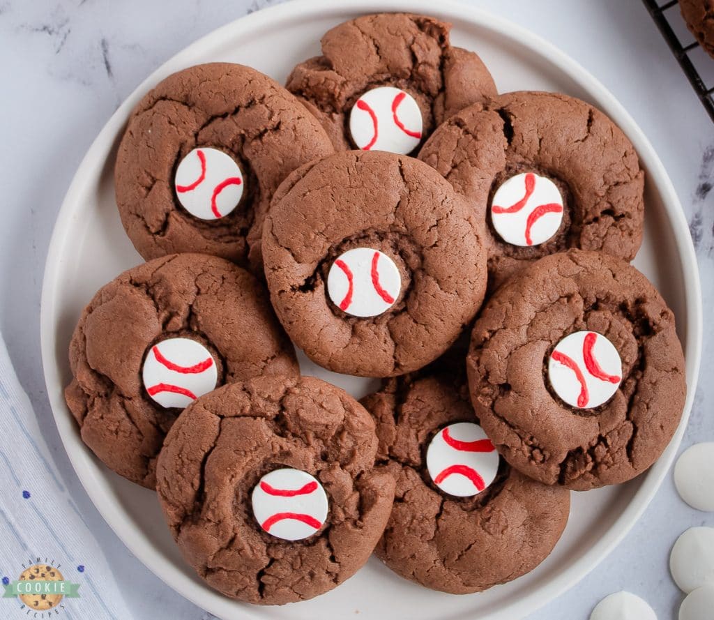 baseball cookies