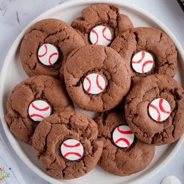 baseball cookies