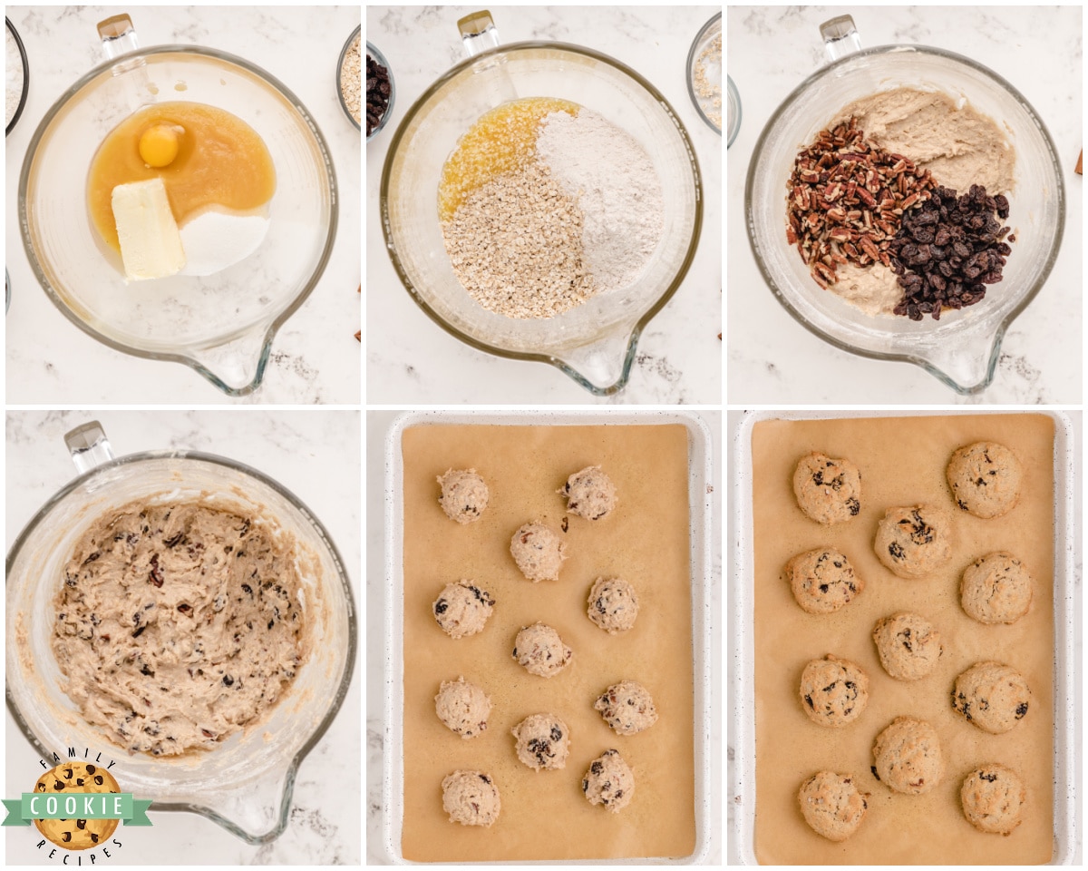 how to make applesauce oatmeal cookies