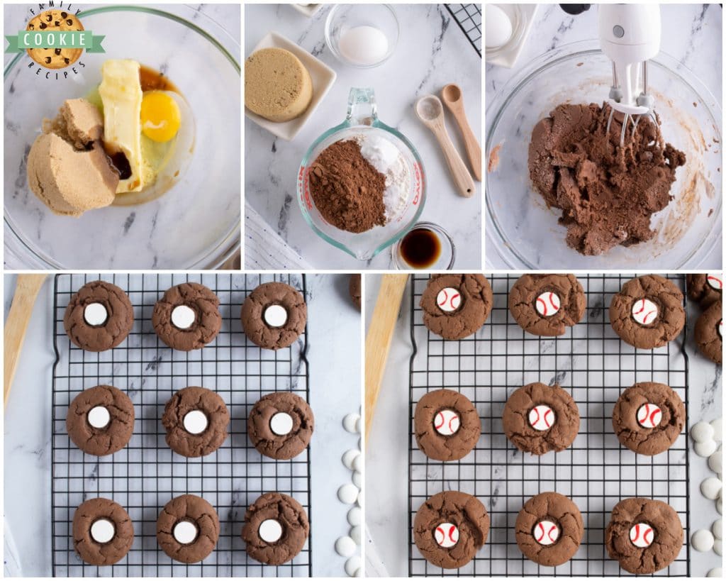 how to make baseball cookies