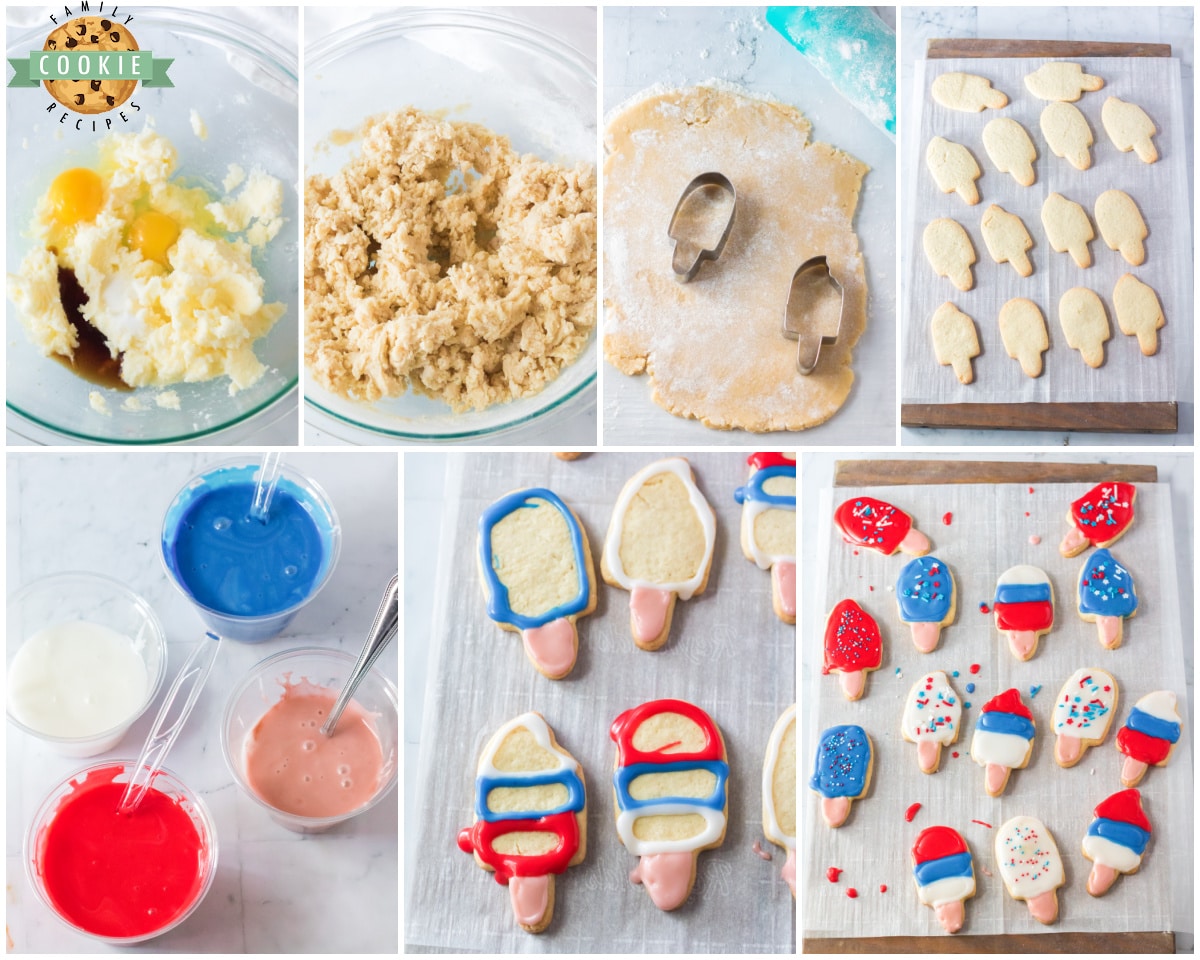 how to make popsicle cookies