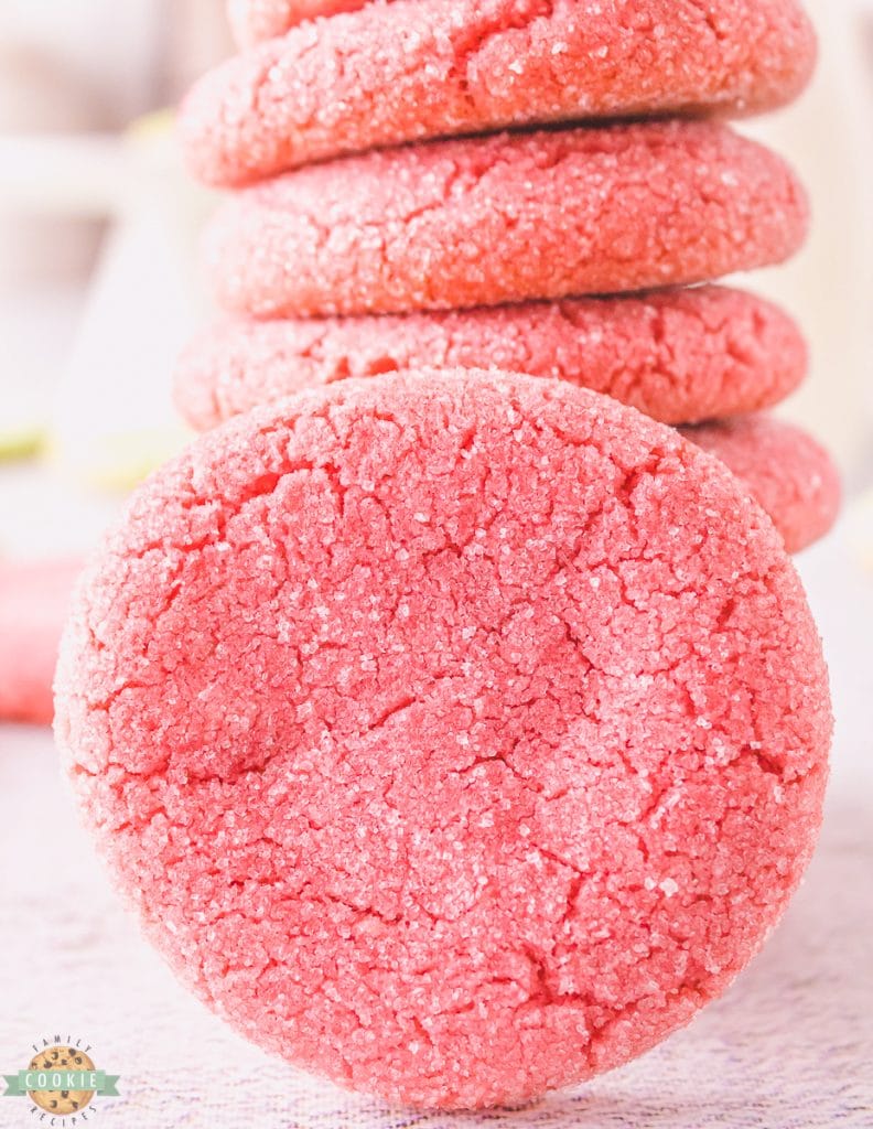 strawberry jello cookies