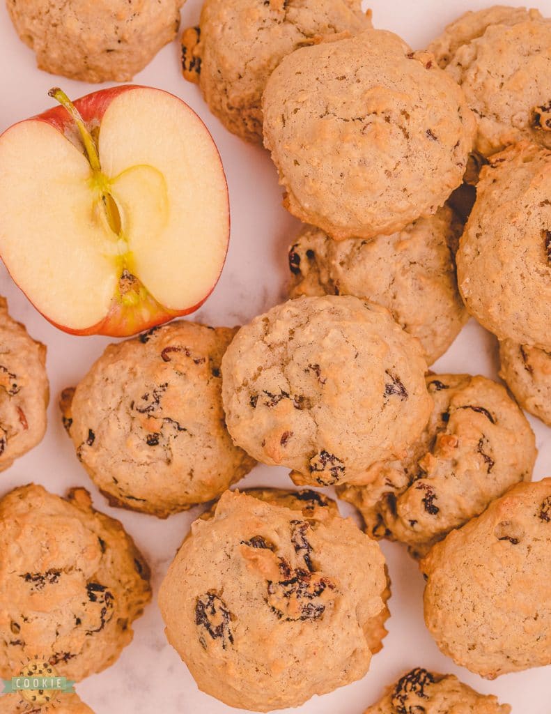 raisin applesauce oatmeal cookies