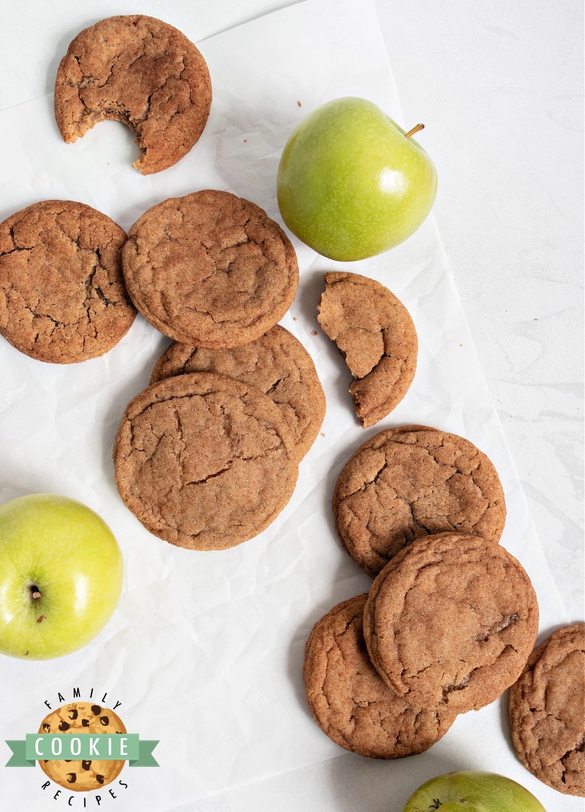 Snickerdoodles made with apple butter