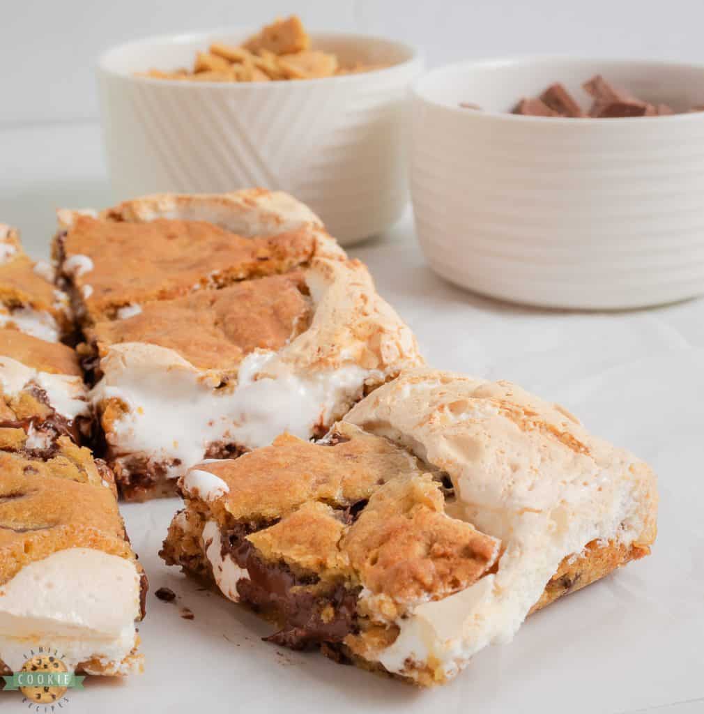 gooey smores bars