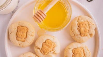 honey butter bear cookies