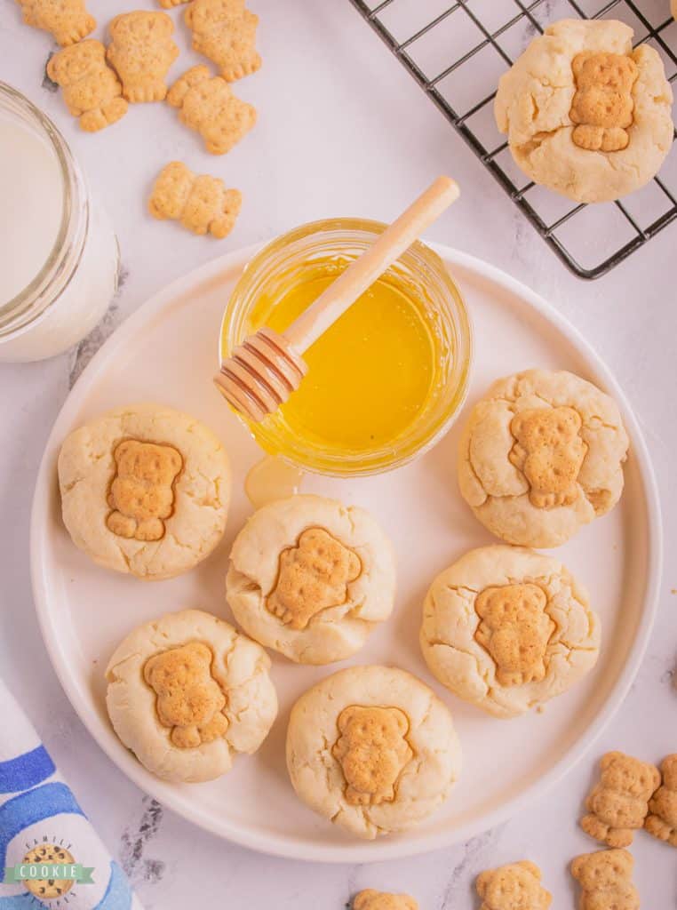 honey butter bear cookies