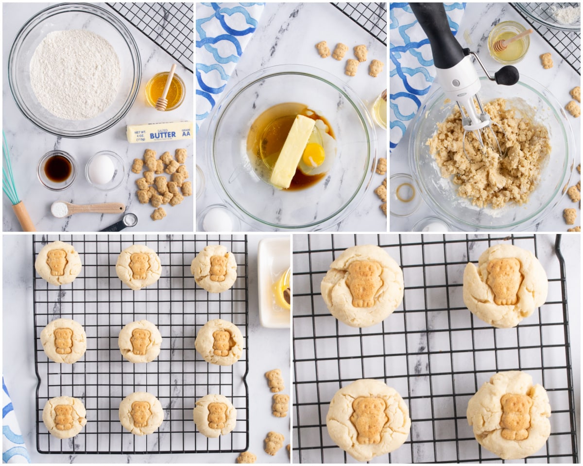 how to make honey butter bear cookies