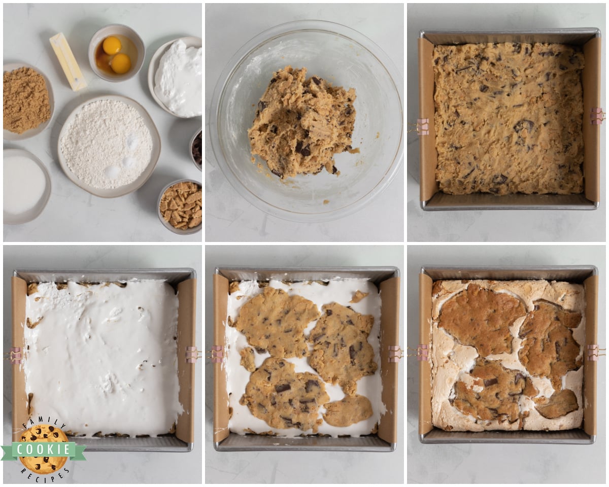 how to make smores bars