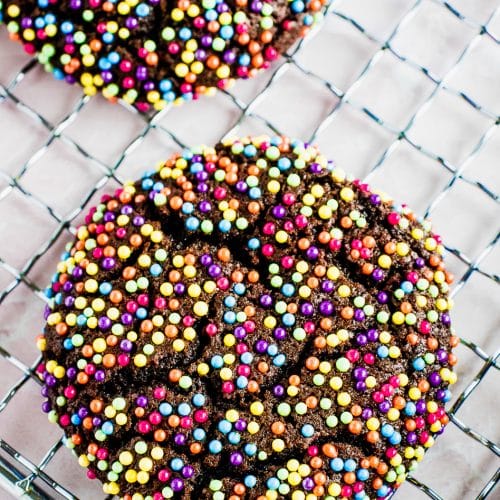 CHOCOLATE SPRINKLE COOKIES Family Cookie Recipes