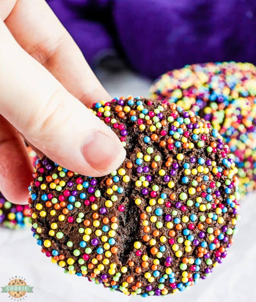 one dozen sprinkle cookies