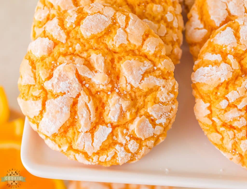orange Cardamom cake mix cookies