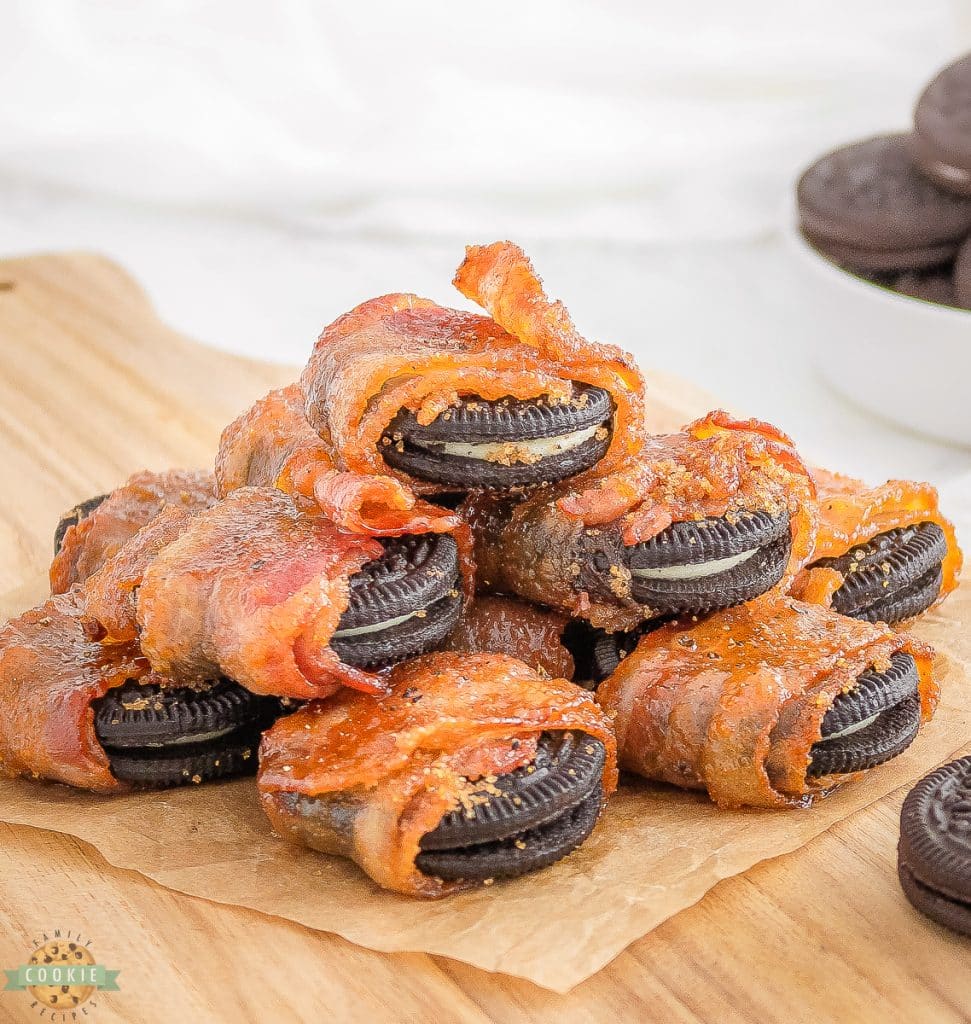 oreos covered in bacon