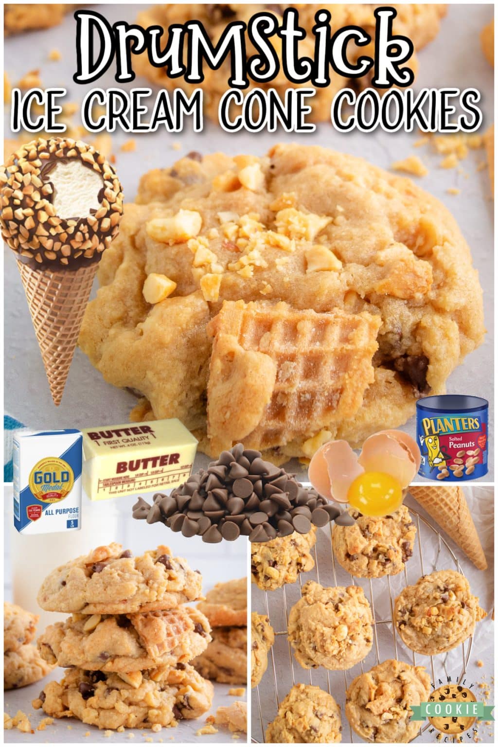 ICE CREAM CONE COOKIES Family Cookie Recipes