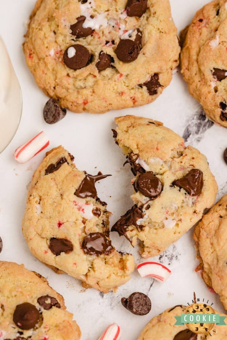 PEPPERMINT CHOCOLATE CHIP COOKIES Family Cookie Recipes
