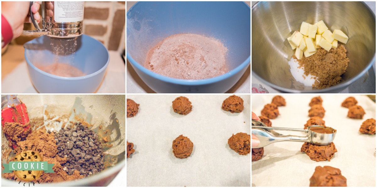 How to make German Chocolate Cookies