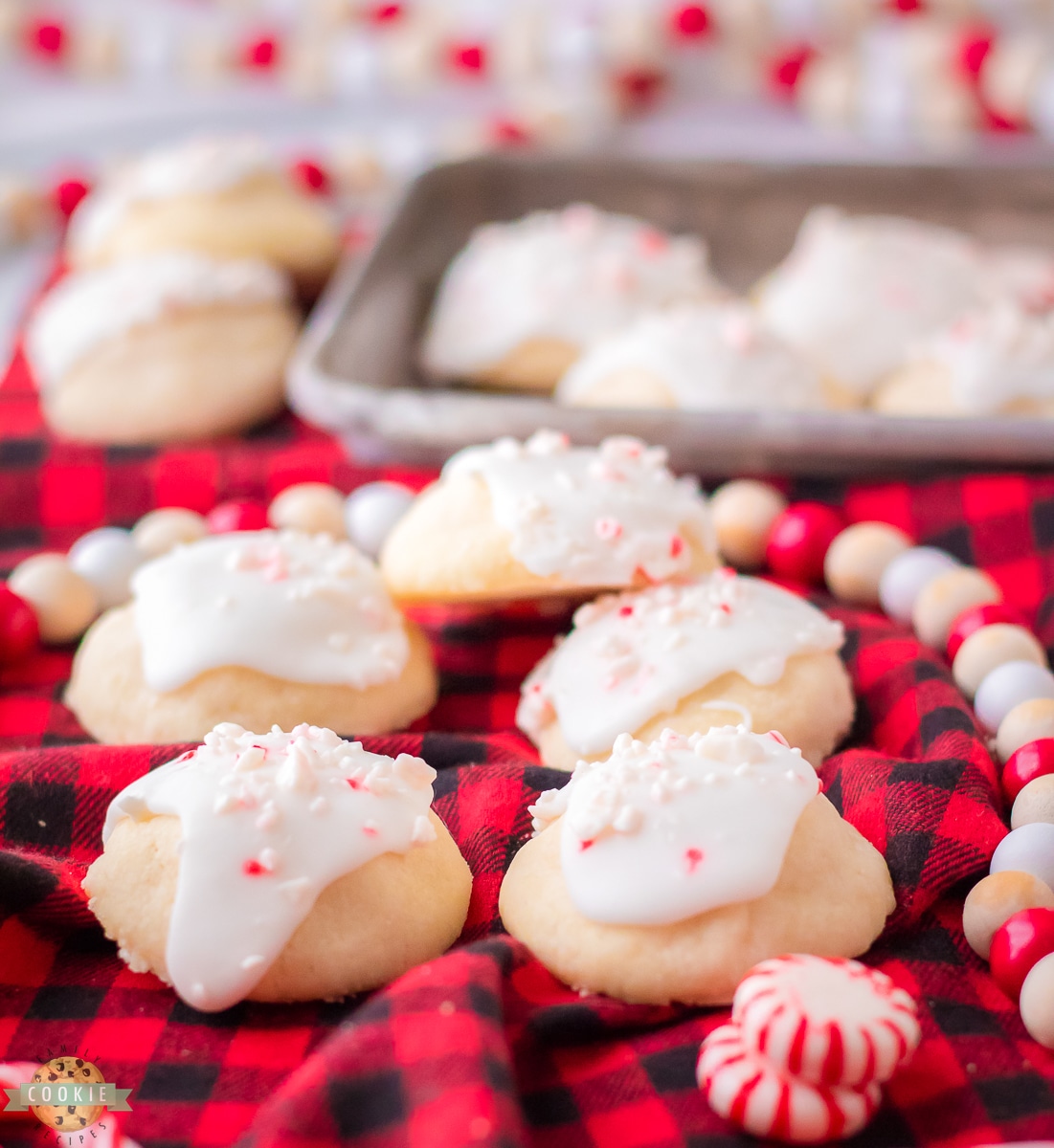 tray with peppermint meltaways