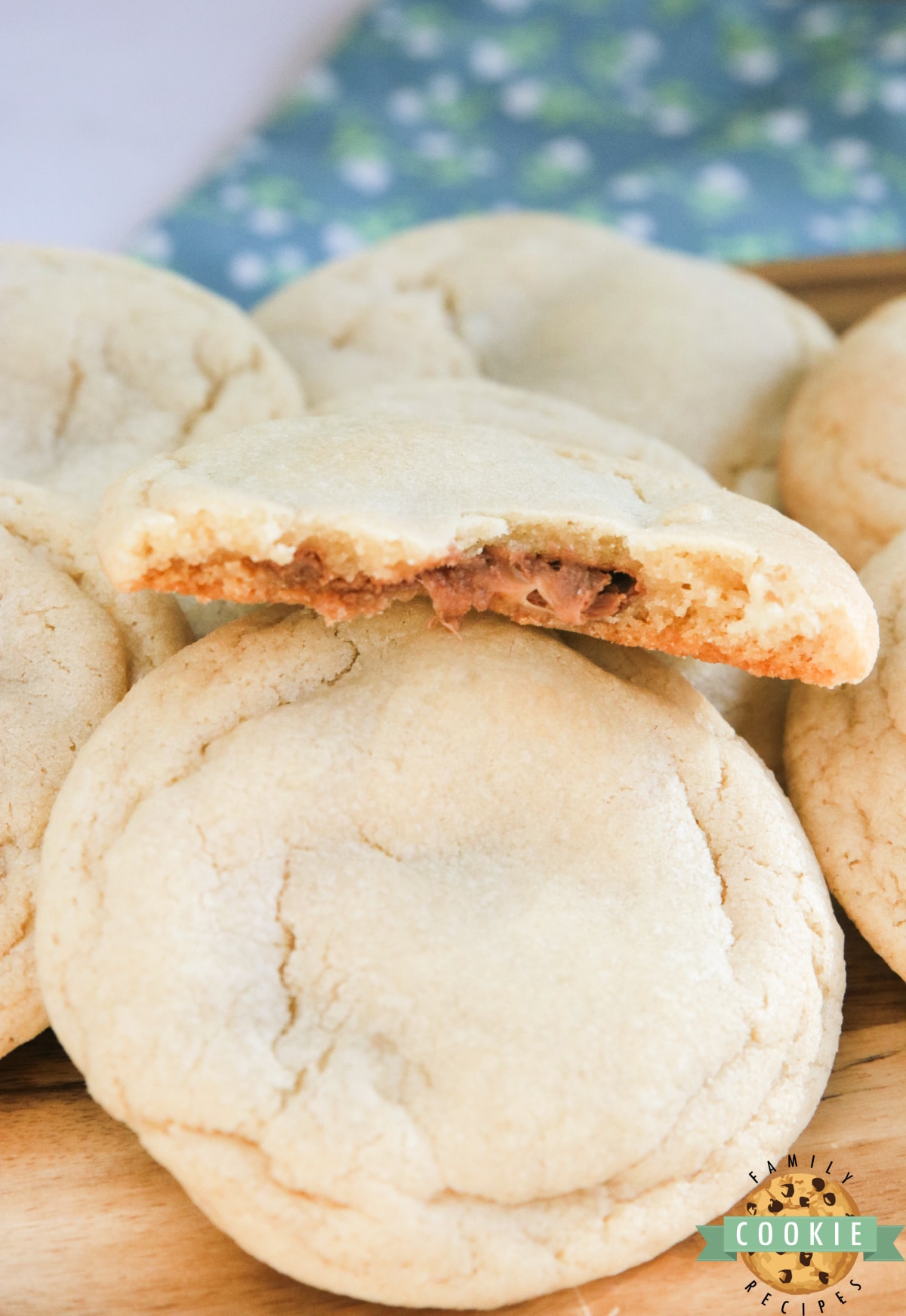 Stuffed Rolo Cookies are soft and chewy, with a melted Rolo candy in the center. Simple cookie recipe that is one of my all-time favorites!