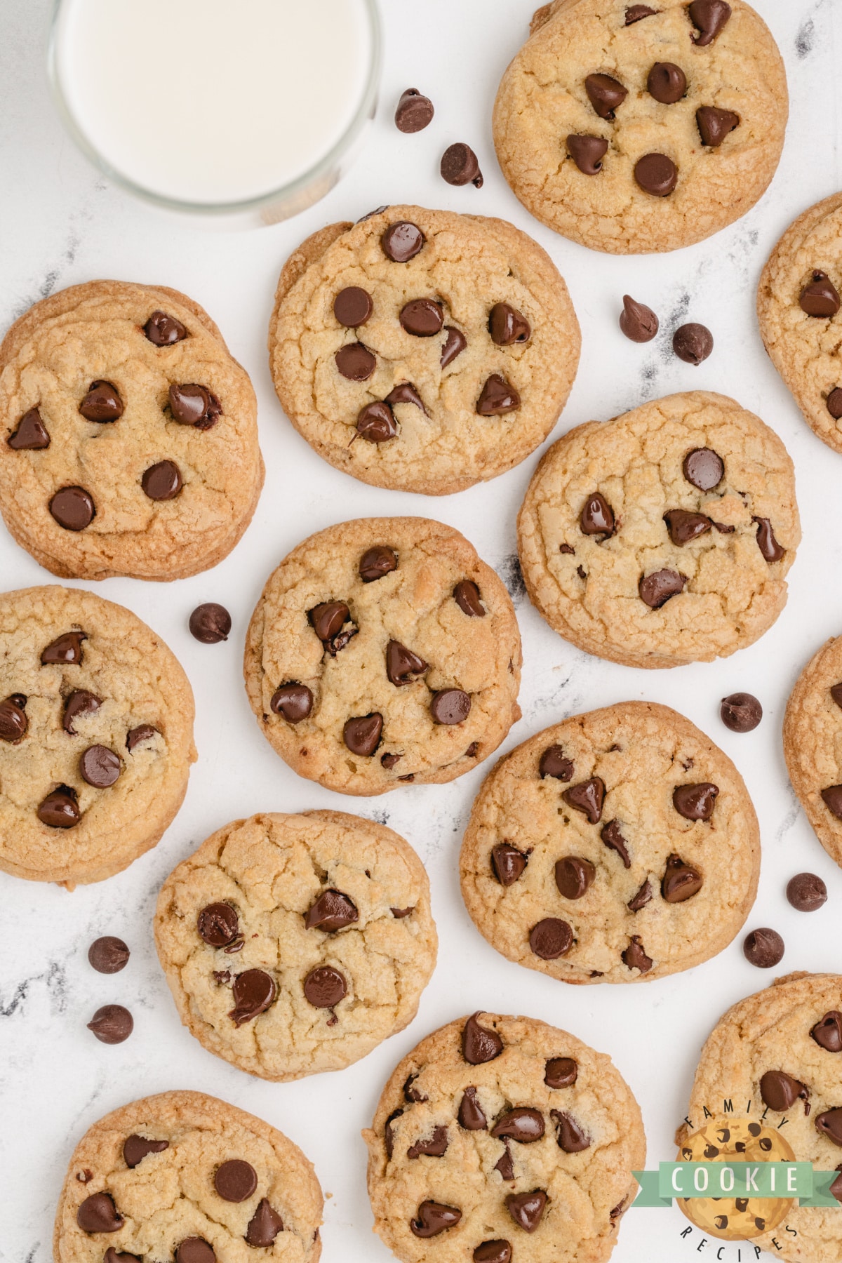 Perfect chocolate chip cookies.