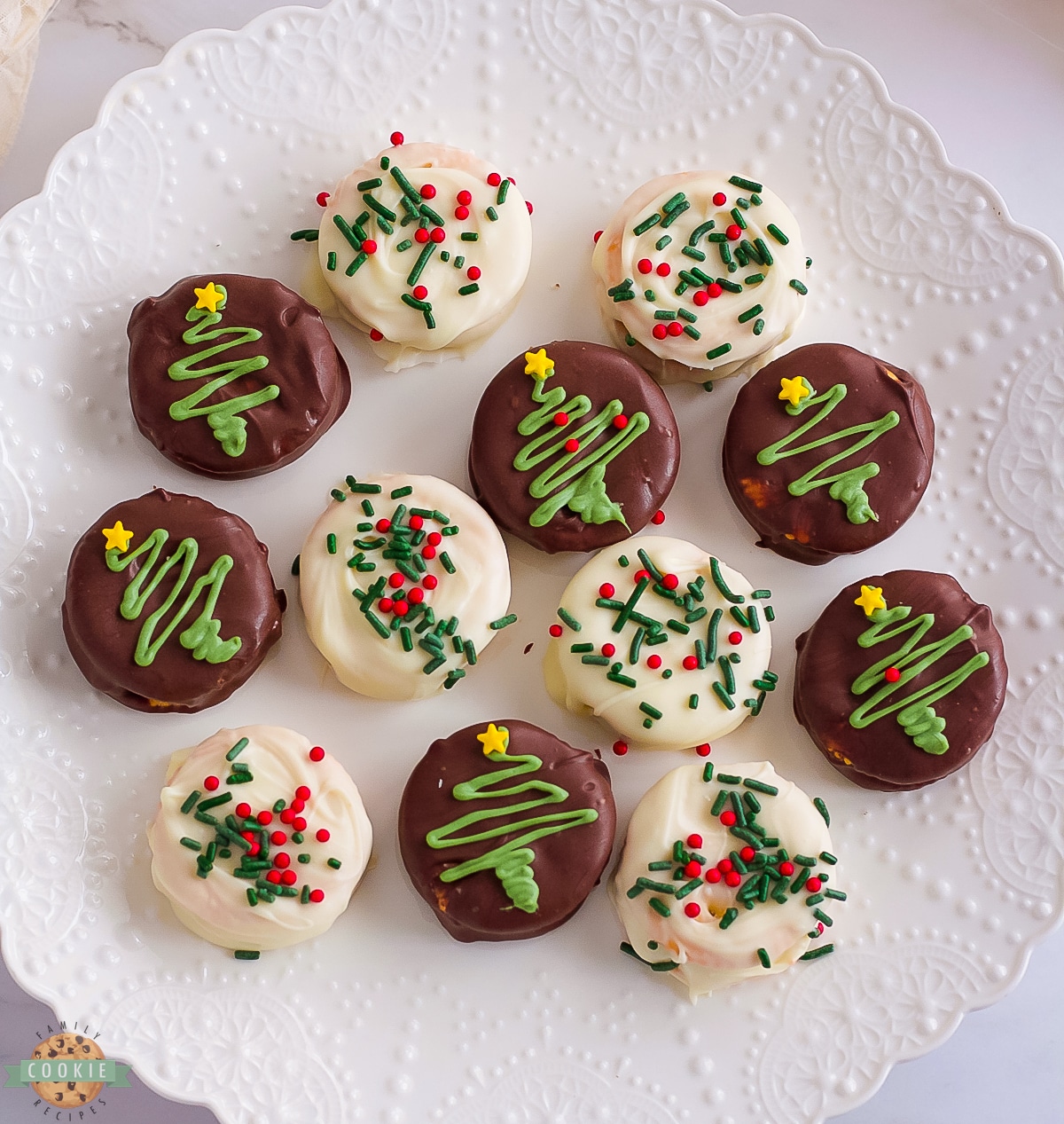 chocolate peanut butter Ritz cracker cookies