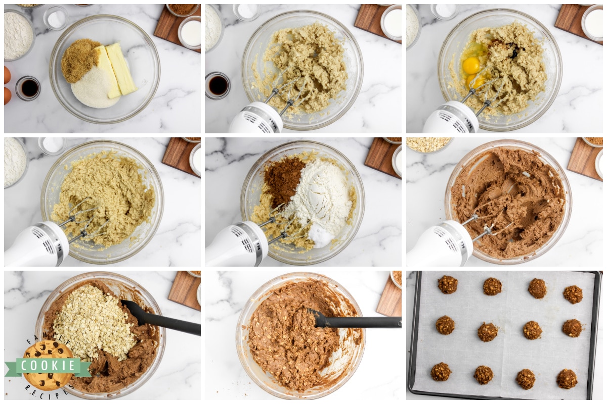 How to make Chocolate Oatmeal Cookies
