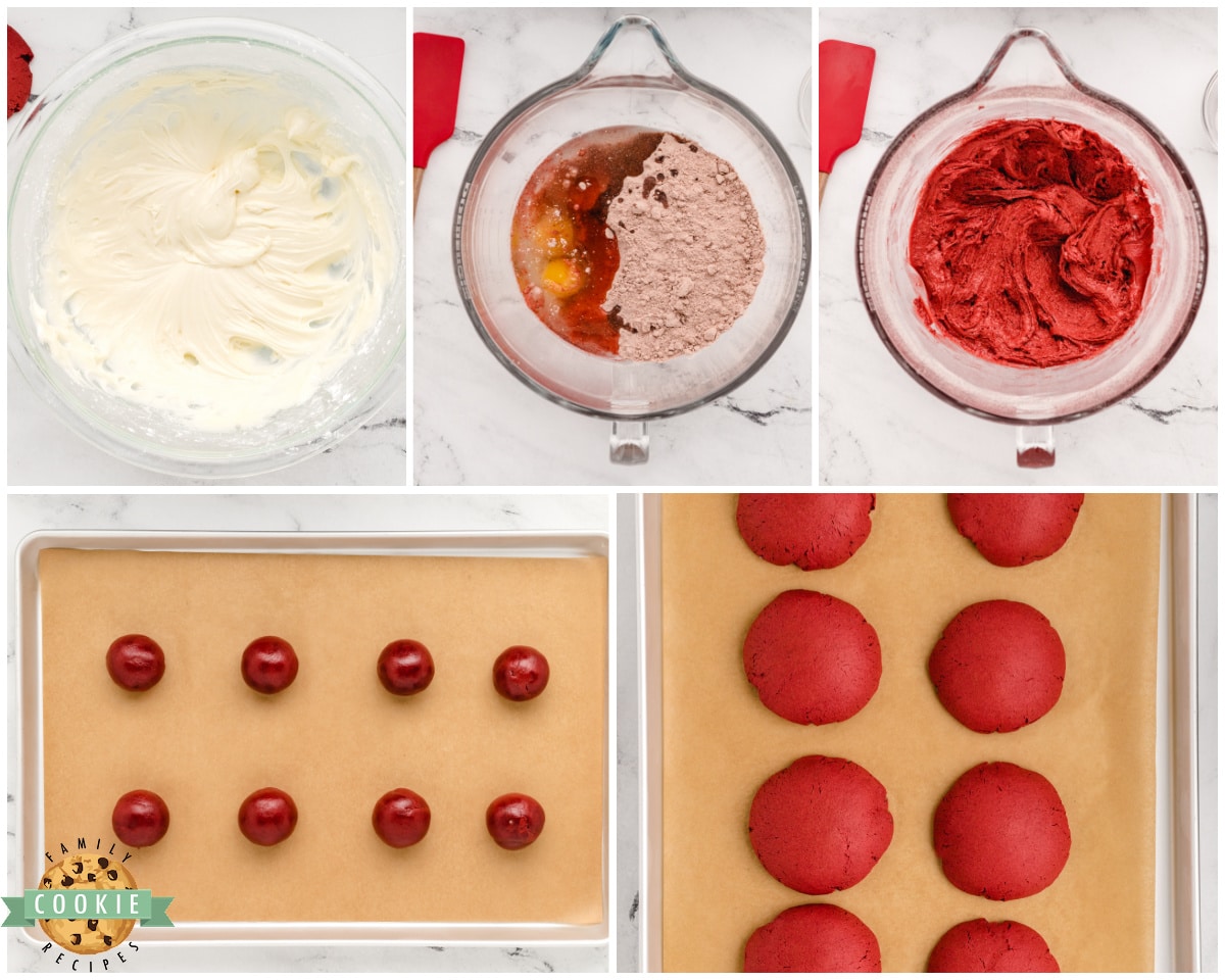 cake mix red velvet cookies