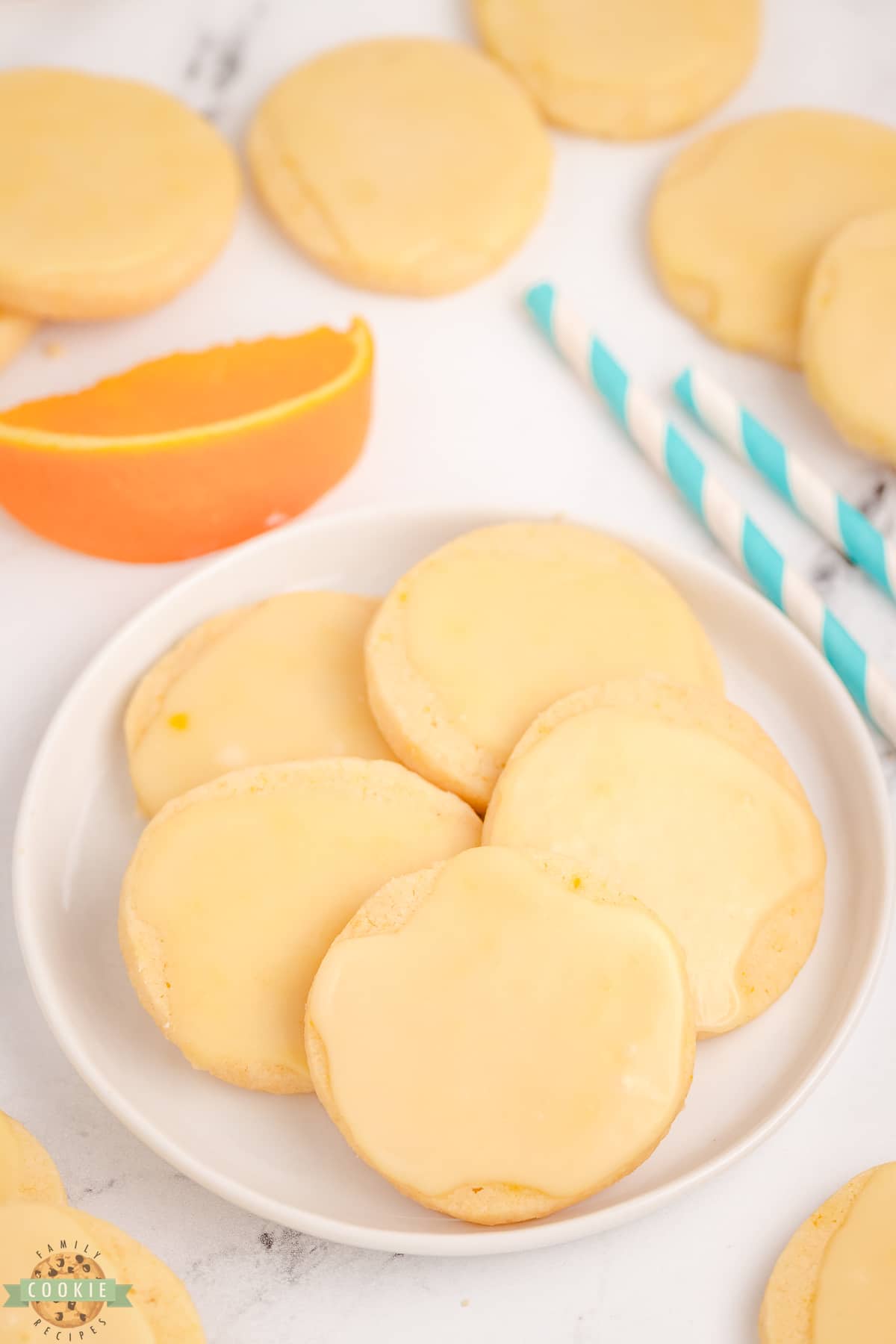 Back To Organic – Simple Orange Zest Shortbread Cookies