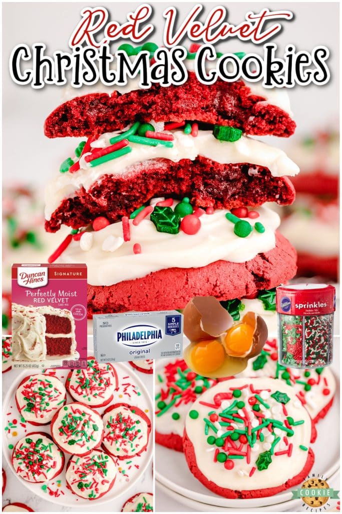 RED VELVET CHRISTMAS COOKIES Family Cookie Recipes